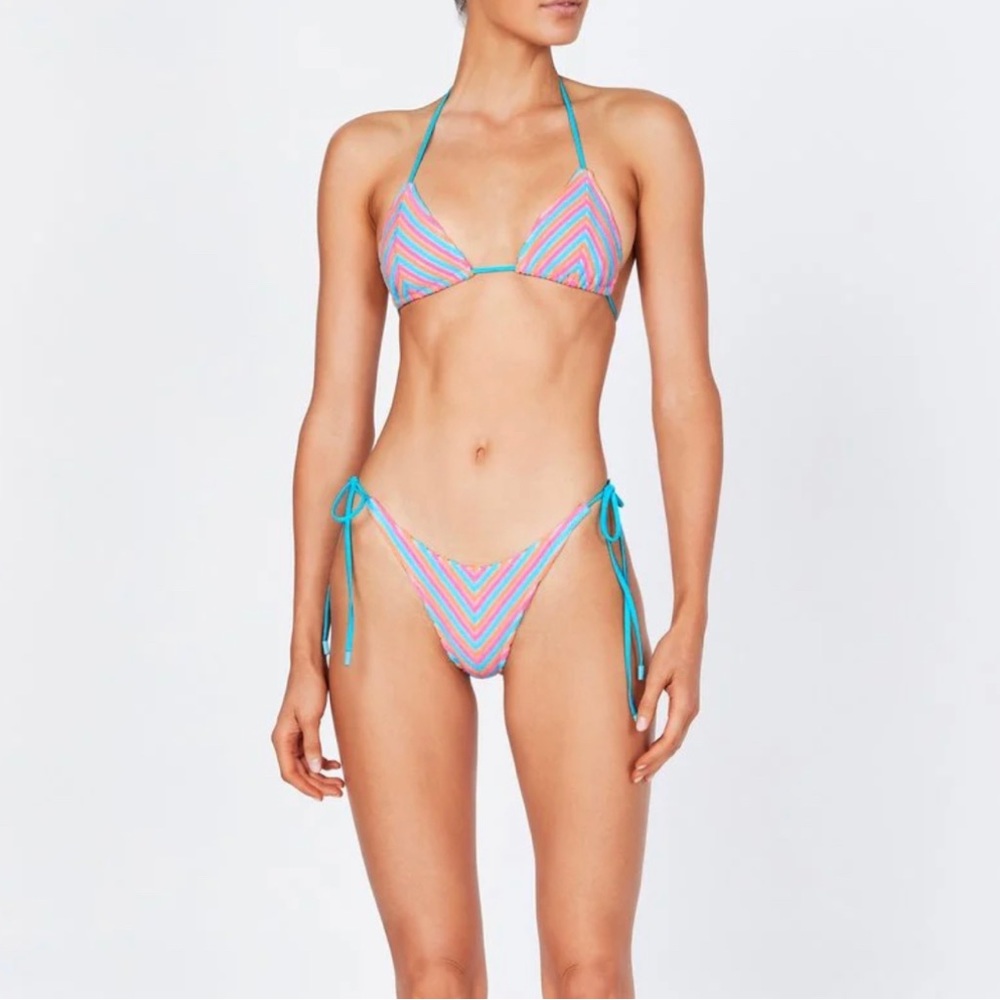 TRIANGL swimsuit top medium bottom xxs